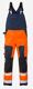 Hi-Vis Latzhose 1015 PLU Art. 101019 orange/navy