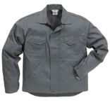 Kansas Icon Light Bundjacke grau, Art. 100434-941 65% Polyester/35% Baumwolle, 245 g/m²,    