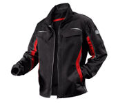 pulsschlag Jacke schwarz/mittelrot, Art. 1324 5353-9955, 