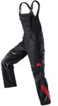 pulsschlag Latzhose schwarz/mittelrot, Art. 3324 5353-9955,  