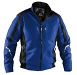 Wetterblouson blau/schwarz