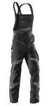 KÜBLER ACTIVIQ Latzhose schwarz/ anthrazit, 65% Polyester 35% Baumwolle, ca. 270 g/m², Art. 3250 5365-9997  