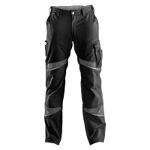 KÜBLER ACTIVIQ Bundhose HIGH schwarz/ anthrazit, 65% Polyester 35% Baumwolle, ca. 270 g/m², Art. 2350 5365-9997,   