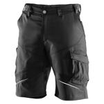 KÜBLER ACTIVIQ Damen-Shorts schwarz, 65% Polyester/35% Baumwolle, ca. 270 g/m², Art. 2650 5365-99,   