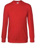 KÜBLER Shirts Sweatshirt, mittelrot, 50% Baumwolle, 50 % Polyester, ca. 300 g/m², Art. 5023 6330-55  