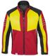 KÜBLER Ultrashell Jacke Pro, rot/warngelb, 100% Polyester, ca.190g/m² Art.1751 7227-5634  