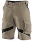 KÜBLER ACTIVIQ SHORTS, sandbraun/schwarz, 65 % Polyester 35 % Baumwolle Art.2450 5365-2599  