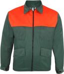 Waldarbeiter-Jacke "Standard" grün/orange EN381