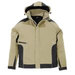 Softshell-Jacke beige/schwarz, Art. 78518, Fb. 1320