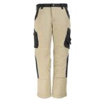 Bundhose TWILL 300 beige/schwarz, Art. 130430, Fb. 1320