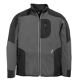 Jersey-Fleece-Jacke anthrazit/schwarz, Art. 78461, Fb. 1220