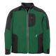 Jersey-Fleece-Jacke grün/schwarz, Art. 78461, Fb. 2520