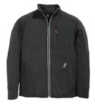 Jersey-Fleece-Jacke schwarz, Art. 78461, Fb. 20