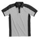 Polo-Shirt grau/schwarz, Art. 91490, Fb. 1120