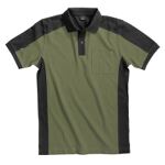 Polo-Shirt oliv/schwarz, Art. 91490, Fb. 1520