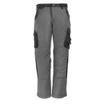 Bundhose TWILL 300 grau/schwarz, Art. 130430, Fb. 1120