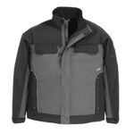 Blouson-Jacke TWILL 300 grau/schwarz, Art. 130730, Fb. 1120