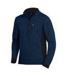 Herren-Strickfleece-Troyer PATRICK, marine/schwarz, Art. 795/97, Fb. 1620,