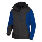 FHB Softshell-Jacke JANNIK royalblau/schwarz, Art. 791/05, Fb. 3620