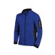 FHB Herren-Strickfleece-Jacke CHRISTOPH  royalblau/schwarz, Art. 795/95, Fb. 3620, 100% Polyester, 280 g/qm Strickfleece,  