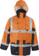 5-in-1 Warnparka "Wien" (3360) orange/schwarz