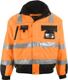 Warn-Pilotjacke "Graz" orange/schwarz