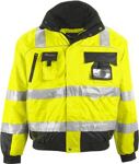 Warn-Pilotjacke "Basel" gelb/schwarz