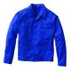 CLASSIC Langjacke kornblau mit Knopfleiste