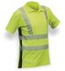 Montana Warnschutz Polo-Shirt COLIN, gelb Segment-Reflex, 55% Bw./45% PES, EN ISO 20471   
