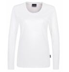 Damen-Longsleeve Shirt weiss, Art. 178