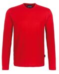 Herren Longsleeve Shirt rot, Art. 278