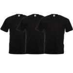 Value-Weight T-Shirt schwarz