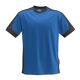 T-Shirt Contrast, blau/ant., Art.290-10