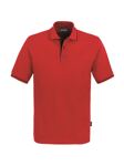 Polo-Shirt Casual rot/schwarz Art. 803