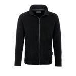 Fleece Jacke LANGLEY, schwarz, Art. 840 