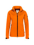 Hakro Damen-Softshelljacke ALBERTA orange, Art. 248, 100% Polyester, ca. 230 g/m²,    