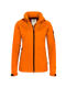 Hakro Damen-Softshelljacke ALBERTA orange, Art. 248, 100% Polyester, ca. 230 g/m²,    
