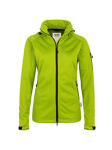 Hakro Damen-Softshelljacke ALBERTA kiwi Art. 248, 100% Polyester, ca. 230 g/m²,    