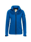 Hakro Damen-Softshelljacke ALBERTA royalblau Art. 248, 100% Polyester, ca. 230 g/m²,    