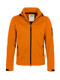 Hakro Herren-Softshelljacke ONTARIO orange Art. 848-27, 100% Polyester, ca. 230 g/m²,    