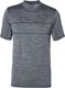 Kansas Evolve T-Shirt fastdry,Grau/Dunkelgrau 65%Polyester, 35%Baumwolle,ca. 200 g/m² Art.Nr.: 130178-894  