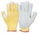 KCL-Handschuh K-MEX® L, Art. 995, Gr. 8 Kevlar/Leder, 250 mm, Level 3344, EN 388-Kat. 2   