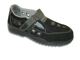 ATLAS Si.-Sandale TX 360 ESD,  schwarz/weiss, Klett, EN ISO 20345-S1   