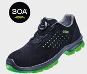 ATLAS Si.-Schuh SL 920 BOA green 2.0 ESD halb, schwarz/grün, BOA-Verschlusssystem, EN ISO 20345-S1,   