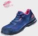 ATLAS Damen Si.-Schuh GX 100 ESD, halb, blau/pink, EN ISO 20345-S1,    