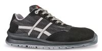 Si.-Schuh FANGIO, halb, grau/silber, EN ISO 20345-S1P