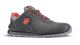 U-POWER Si.-Schuh BJORN,  halb, schwarz/rot/grau, EN ISO 20345-S3   