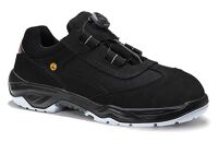 ELTEN Si.-Schuh DUSTIN BOA® Low ESD Art. 72721, halb, schwarz, BOA-Verschlusssystem, EN ISO 20345-S3,   