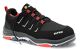 ELTEN Si.-Schuh WILLIAM red Low ESD S1P Art.72741 02, Typ 2, halb, schwarz/rot, lederfrei, EN ISO 20345 S1P,   