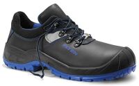 ELTEN Si.-Schuh ALESSIO Low ESD S3 Art. 727541, halb, schwarz-blau, Rindleder EN ISO 20345 S3 SRC  